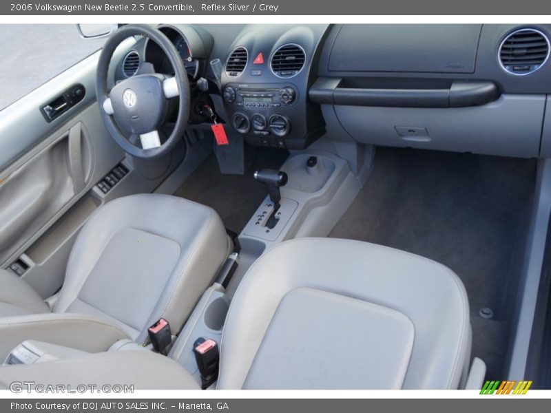 Grey Interior - 2006 New Beetle 2.5 Convertible 