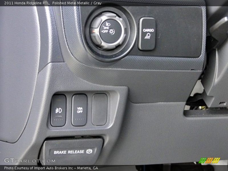 Polished Metal Metallic / Gray 2011 Honda Ridgeline RTL