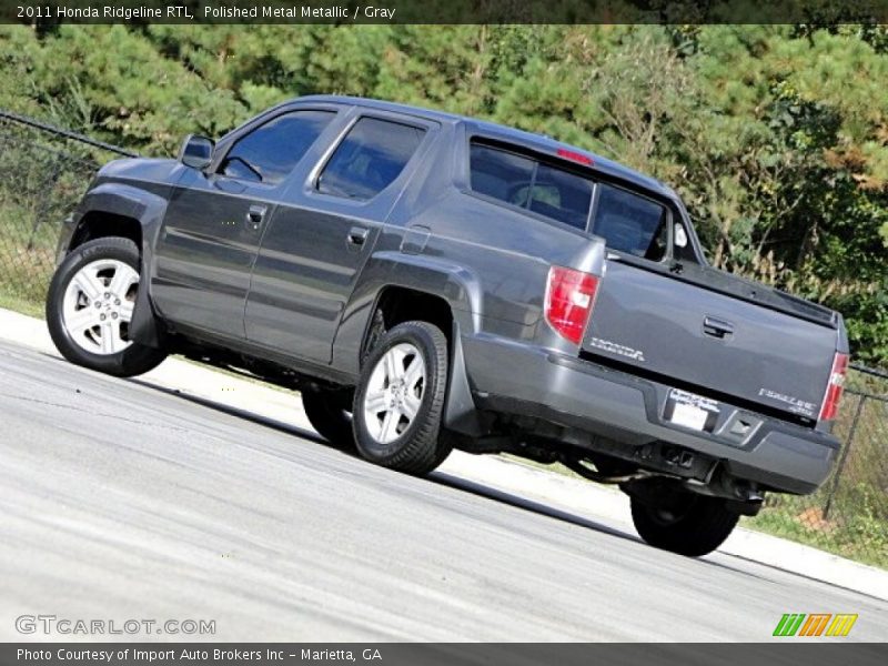 Polished Metal Metallic / Gray 2011 Honda Ridgeline RTL