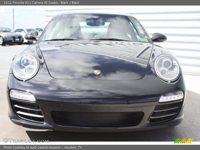 Black / Black 2012 Porsche 911 Carrera 4S Coupe