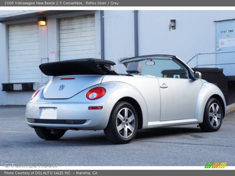 Reflex Silver / Grey 2006 Volkswagen New Beetle 2.5 Convertible
