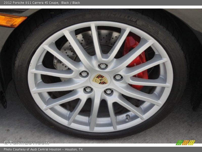 Black / Black 2012 Porsche 911 Carrera 4S Coupe