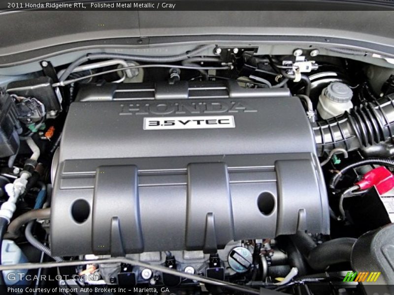 Polished Metal Metallic / Gray 2011 Honda Ridgeline RTL