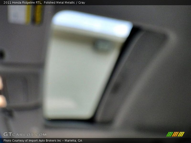 Polished Metal Metallic / Gray 2011 Honda Ridgeline RTL