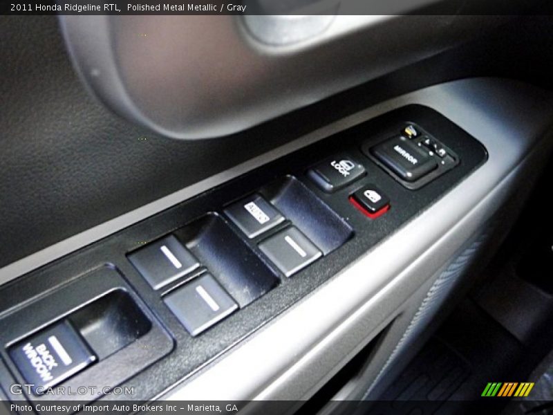Polished Metal Metallic / Gray 2011 Honda Ridgeline RTL