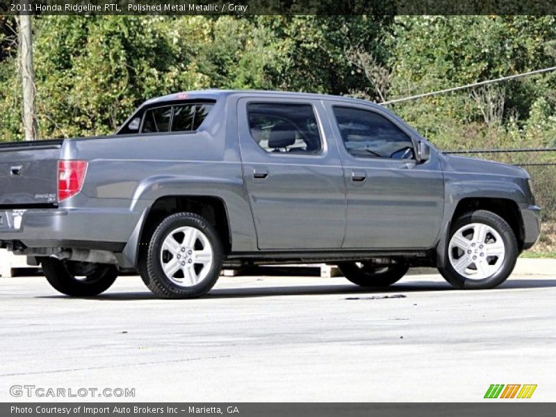 Polished Metal Metallic / Gray 2011 Honda Ridgeline RTL