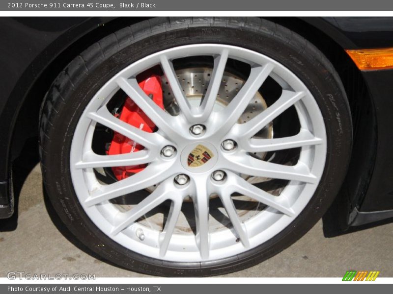 Black / Black 2012 Porsche 911 Carrera 4S Coupe