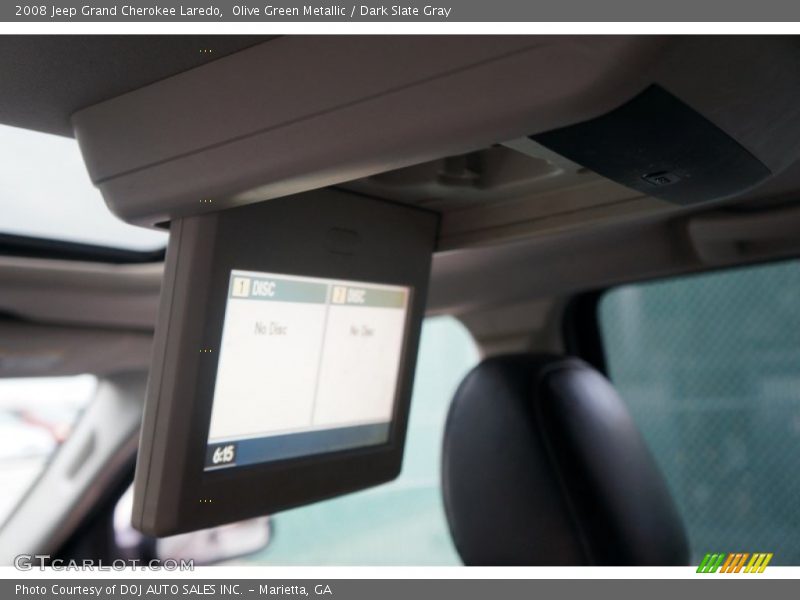 Olive Green Metallic / Dark Slate Gray 2008 Jeep Grand Cherokee Laredo