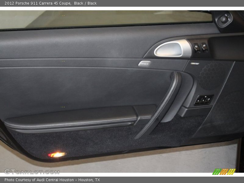 Black / Black 2012 Porsche 911 Carrera 4S Coupe