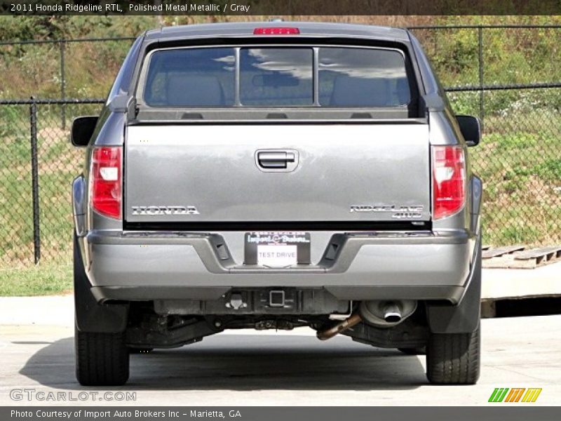 Polished Metal Metallic / Gray 2011 Honda Ridgeline RTL