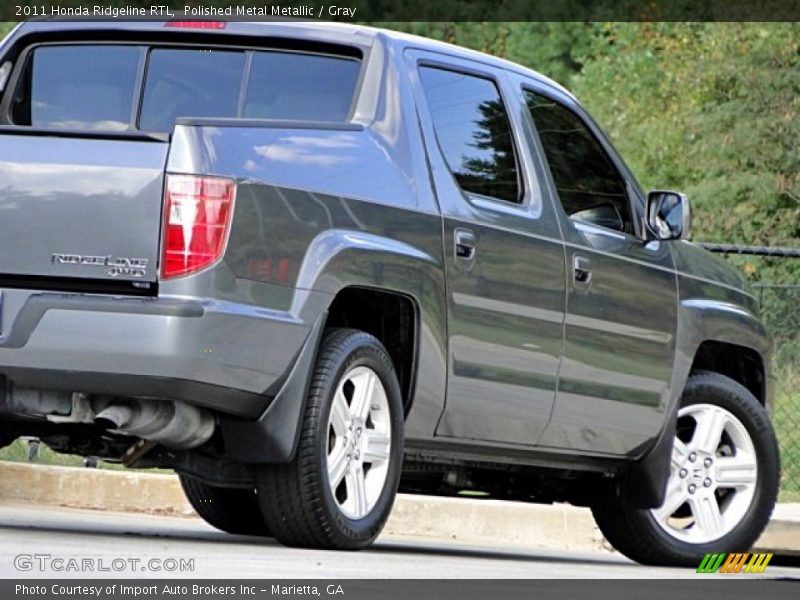 Polished Metal Metallic / Gray 2011 Honda Ridgeline RTL