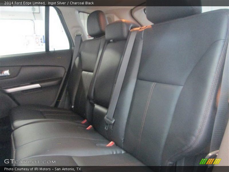 Ingot Silver / Charcoal Black 2014 Ford Edge Limited