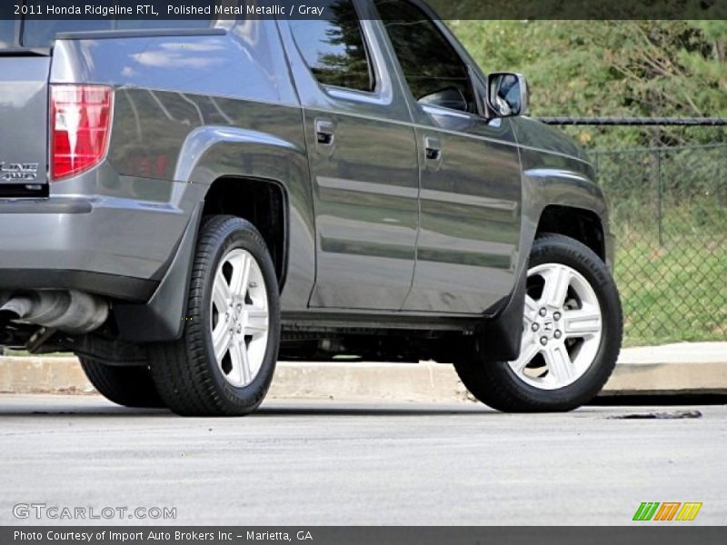 Polished Metal Metallic / Gray 2011 Honda Ridgeline RTL