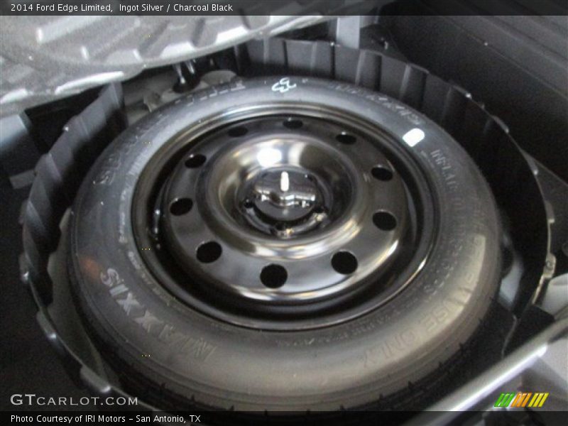 Ingot Silver / Charcoal Black 2014 Ford Edge Limited