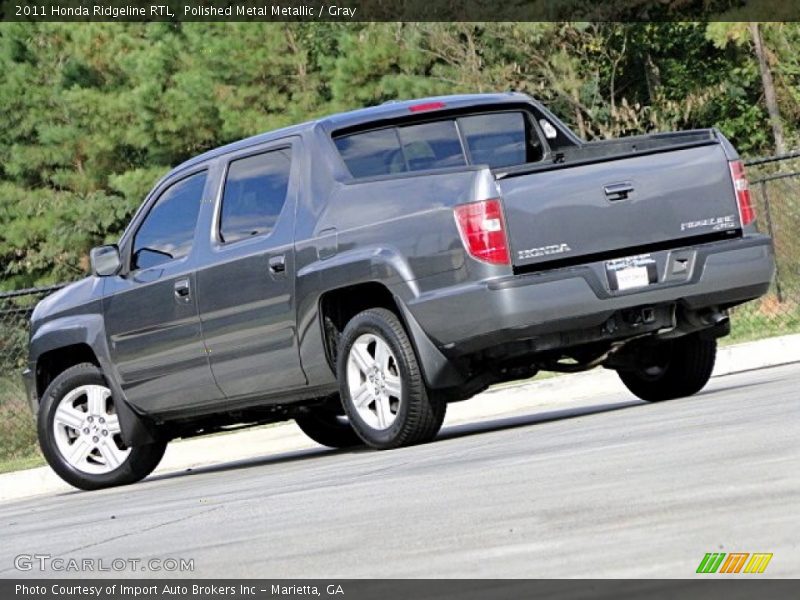 Polished Metal Metallic / Gray 2011 Honda Ridgeline RTL