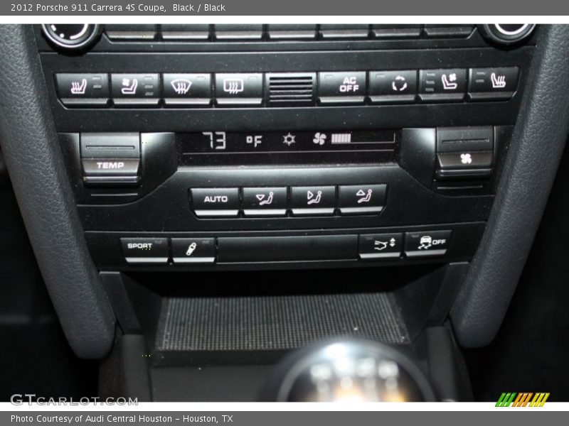 Black / Black 2012 Porsche 911 Carrera 4S Coupe