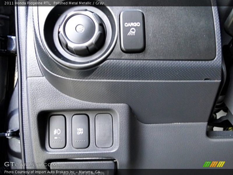 Polished Metal Metallic / Gray 2011 Honda Ridgeline RTL