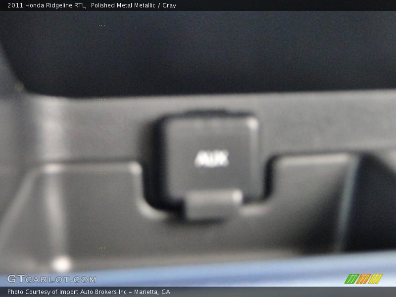 Polished Metal Metallic / Gray 2011 Honda Ridgeline RTL