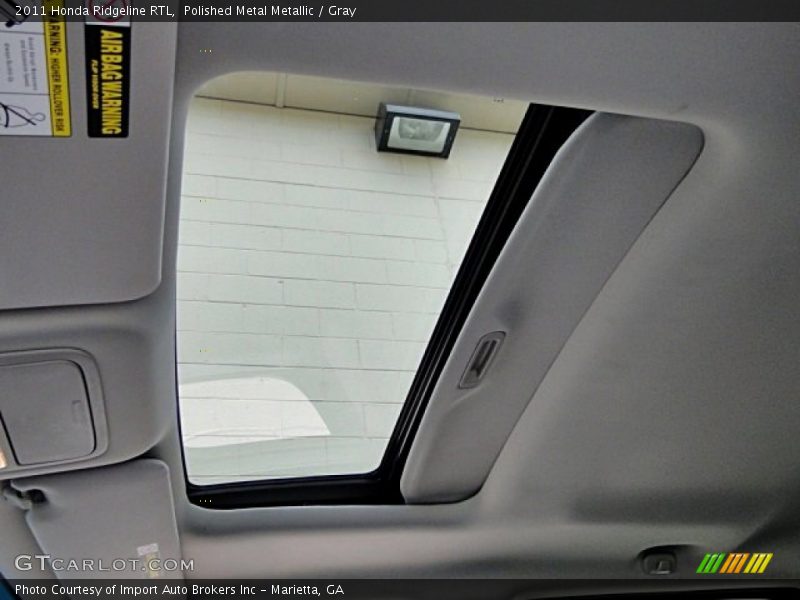 Polished Metal Metallic / Gray 2011 Honda Ridgeline RTL