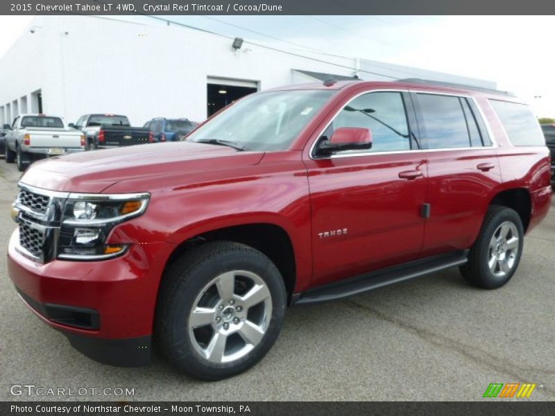 Front 3/4 View of 2015 Tahoe LT 4WD