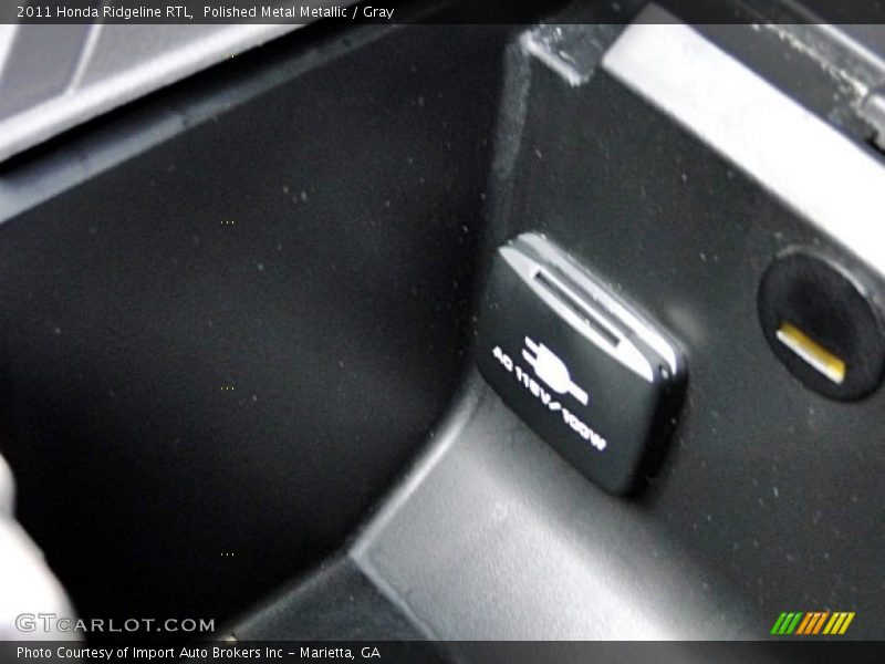 Polished Metal Metallic / Gray 2011 Honda Ridgeline RTL