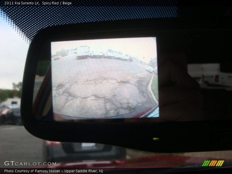 Spicy Red / Beige 2011 Kia Sorento LX