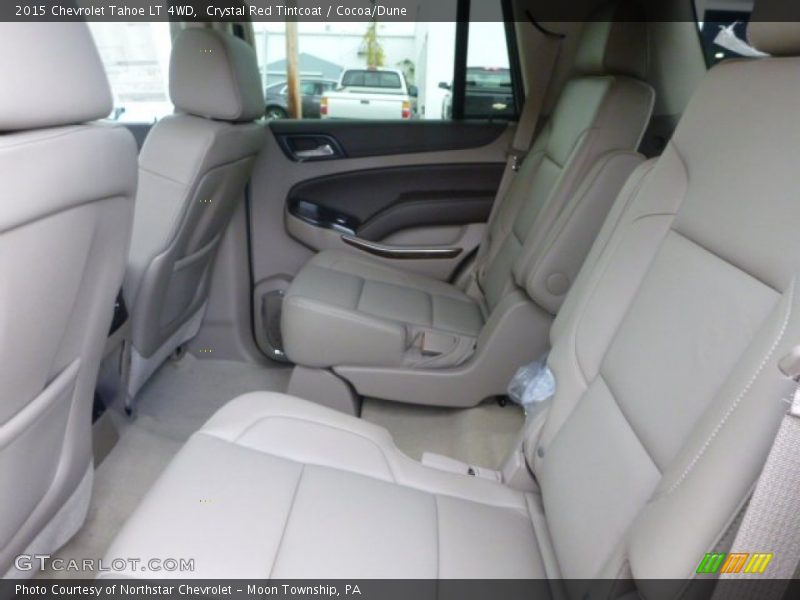 Crystal Red Tintcoat / Cocoa/Dune 2015 Chevrolet Tahoe LT 4WD