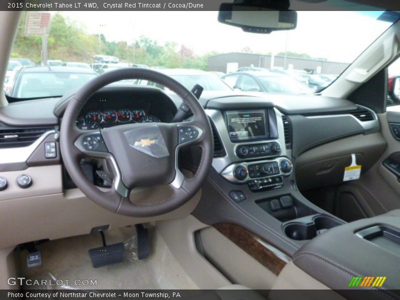  2015 Tahoe LT 4WD Cocoa/Dune Interior