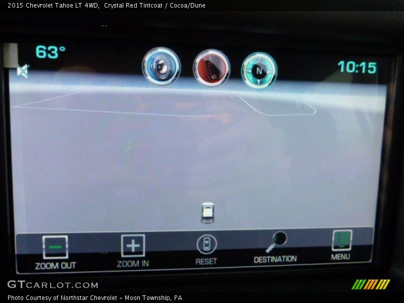Crystal Red Tintcoat / Cocoa/Dune 2015 Chevrolet Tahoe LT 4WD