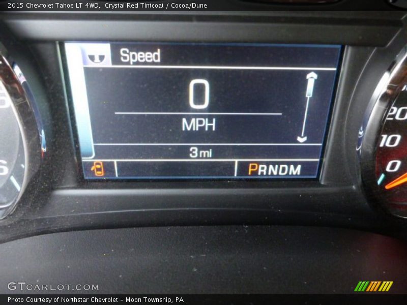 Crystal Red Tintcoat / Cocoa/Dune 2015 Chevrolet Tahoe LT 4WD