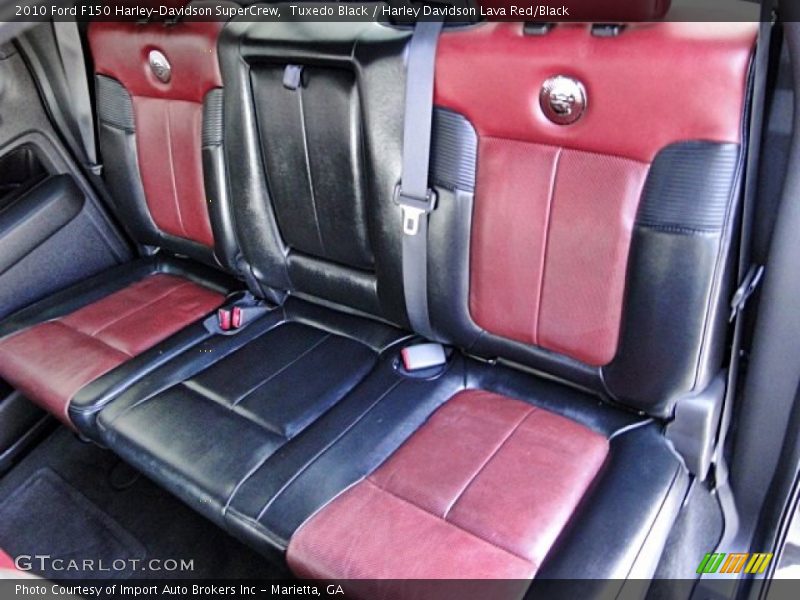 Tuxedo Black / Harley Davidson Lava Red/Black 2010 Ford F150 Harley-Davidson SuperCrew