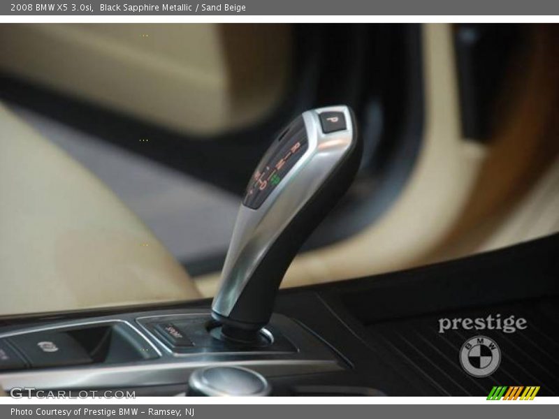 Black Sapphire Metallic / Sand Beige 2008 BMW X5 3.0si