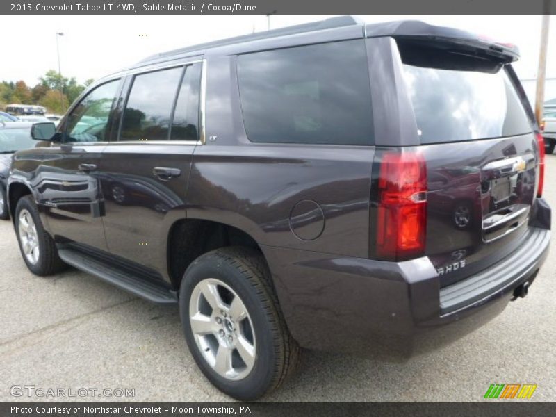 Sable Metallic / Cocoa/Dune 2015 Chevrolet Tahoe LT 4WD