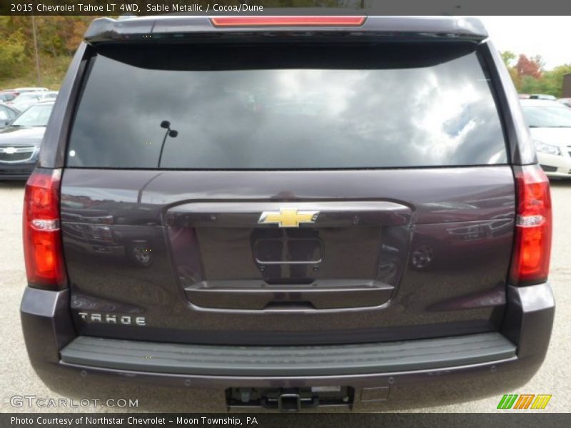 Sable Metallic / Cocoa/Dune 2015 Chevrolet Tahoe LT 4WD