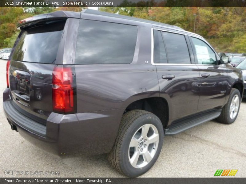 Sable Metallic / Cocoa/Dune 2015 Chevrolet Tahoe LT 4WD