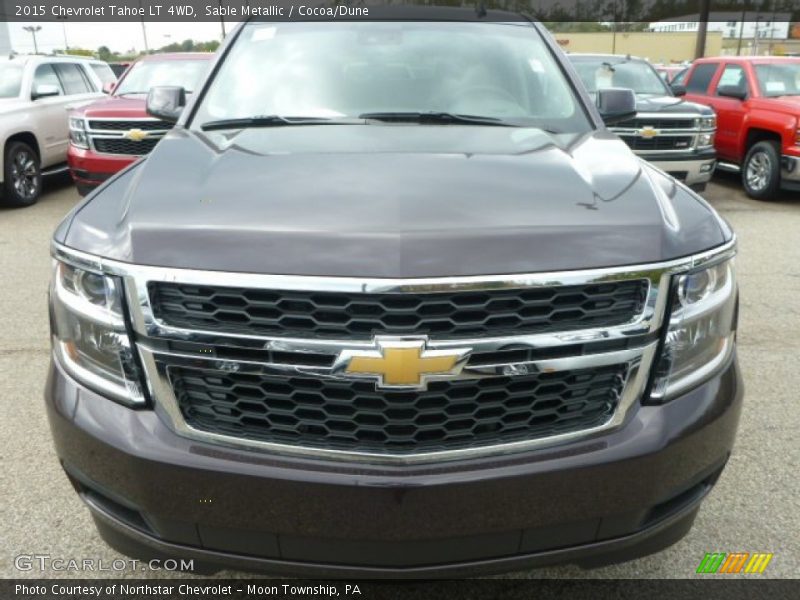 Sable Metallic / Cocoa/Dune 2015 Chevrolet Tahoe LT 4WD