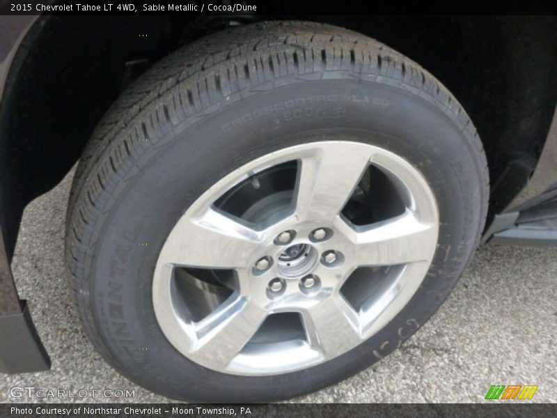 Sable Metallic / Cocoa/Dune 2015 Chevrolet Tahoe LT 4WD