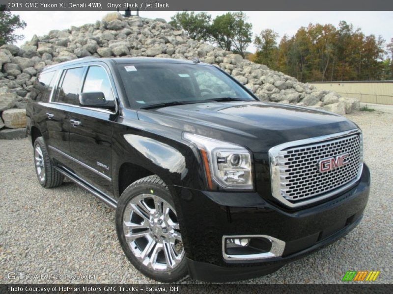 Onyx Black / Jet Black 2015 GMC Yukon XL Denali 4WD