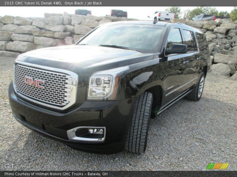 Onyx Black / Jet Black 2015 GMC Yukon XL Denali 4WD