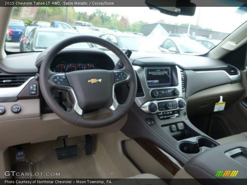  2015 Tahoe LT 4WD Cocoa/Dune Interior
