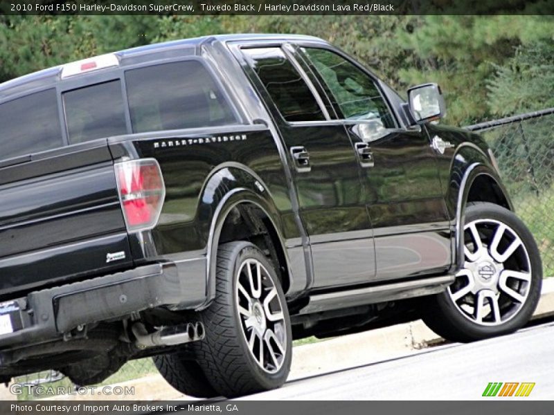 Tuxedo Black / Harley Davidson Lava Red/Black 2010 Ford F150 Harley-Davidson SuperCrew