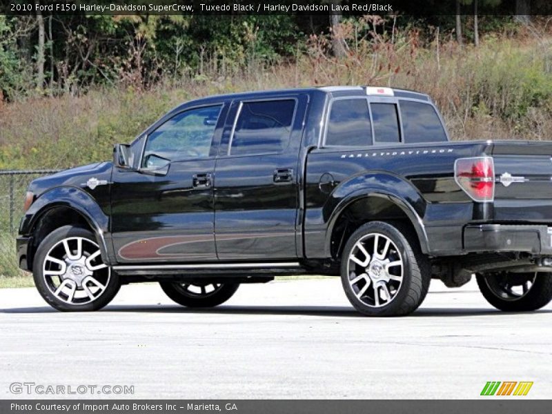 Tuxedo Black / Harley Davidson Lava Red/Black 2010 Ford F150 Harley-Davidson SuperCrew