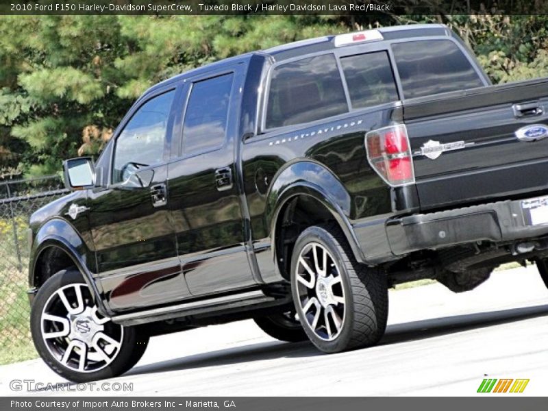 Tuxedo Black / Harley Davidson Lava Red/Black 2010 Ford F150 Harley-Davidson SuperCrew