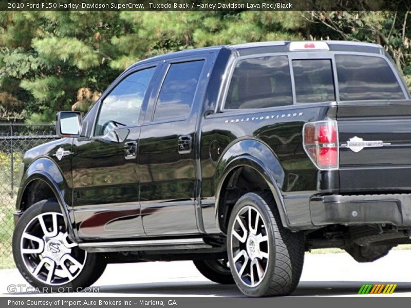 Tuxedo Black / Harley Davidson Lava Red/Black 2010 Ford F150 Harley-Davidson SuperCrew