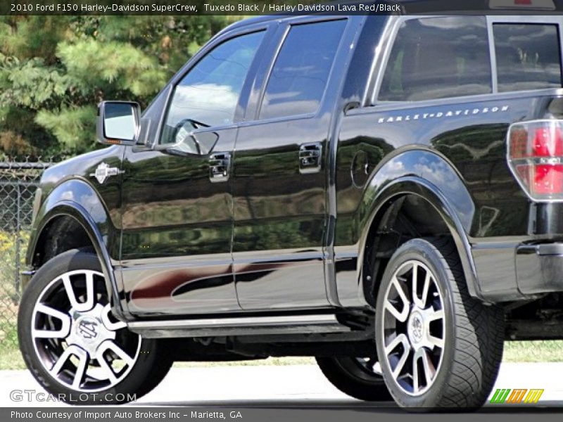Tuxedo Black / Harley Davidson Lava Red/Black 2010 Ford F150 Harley-Davidson SuperCrew