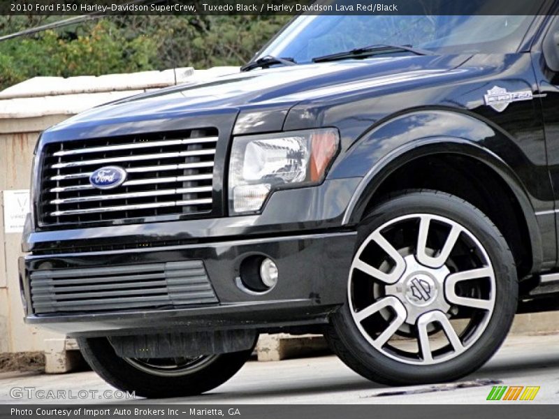 Tuxedo Black / Harley Davidson Lava Red/Black 2010 Ford F150 Harley-Davidson SuperCrew