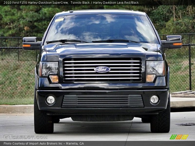 Tuxedo Black / Harley Davidson Lava Red/Black 2010 Ford F150 Harley-Davidson SuperCrew