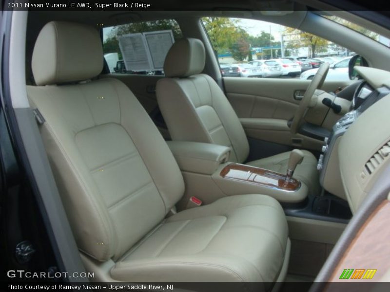 Super Black / Beige 2011 Nissan Murano LE AWD