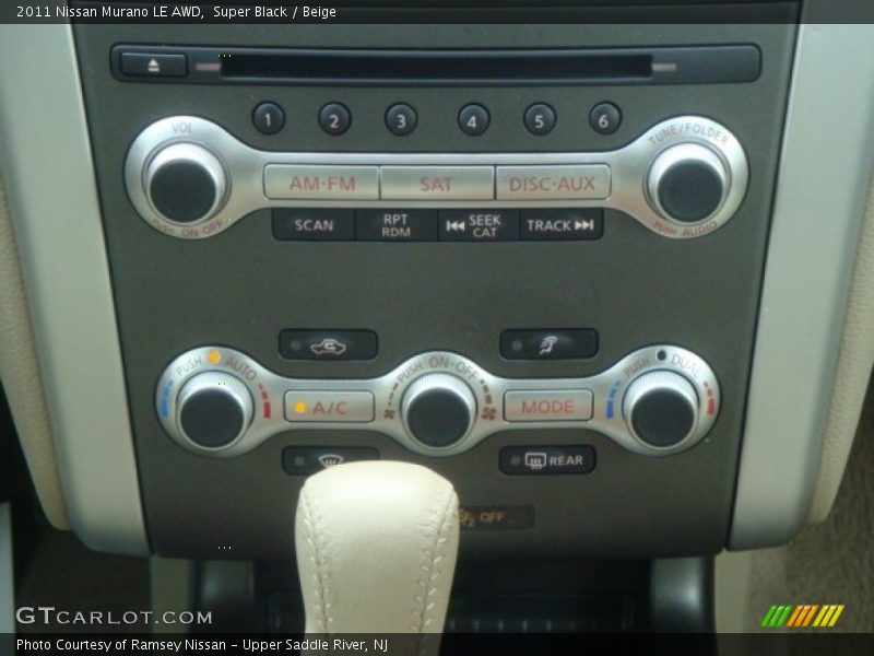 Super Black / Beige 2011 Nissan Murano LE AWD