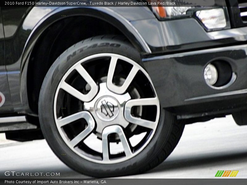 Tuxedo Black / Harley Davidson Lava Red/Black 2010 Ford F150 Harley-Davidson SuperCrew